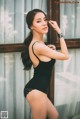 Beautiful Pichana Yoosuk shows off her figure in a black swimsuit (19 photos) P17 No.c9240e