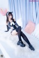 神楽坂真冬 Cosplay ねこタイム Black Ver. P39 No.003489