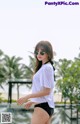 Park Da Hyun's glamorous sea fashion photos set (320 photos) P140 No.0a19b1